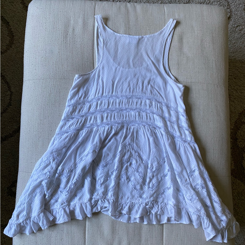 Intimately Free People Voile and Lace Trapeze Slip Dress SZ XS - Picture 7 of 9